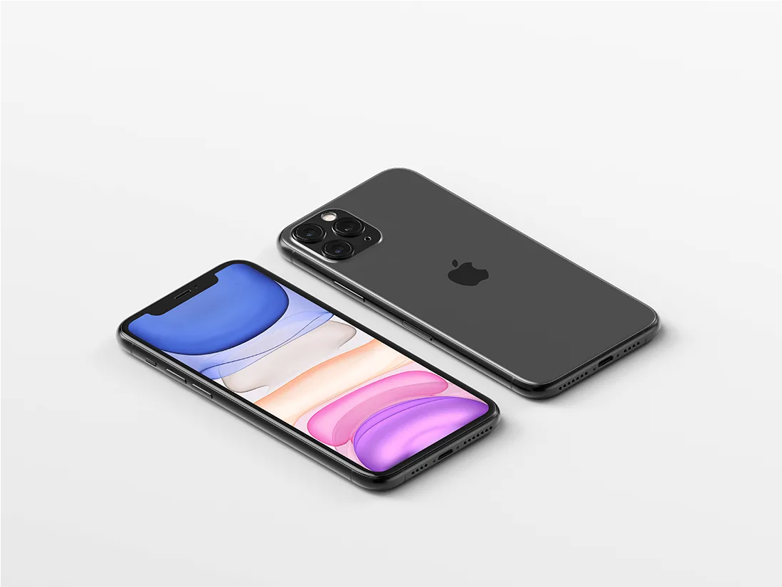 Download 10 Best Free Mockups iPhone 11 & 11 Pro.