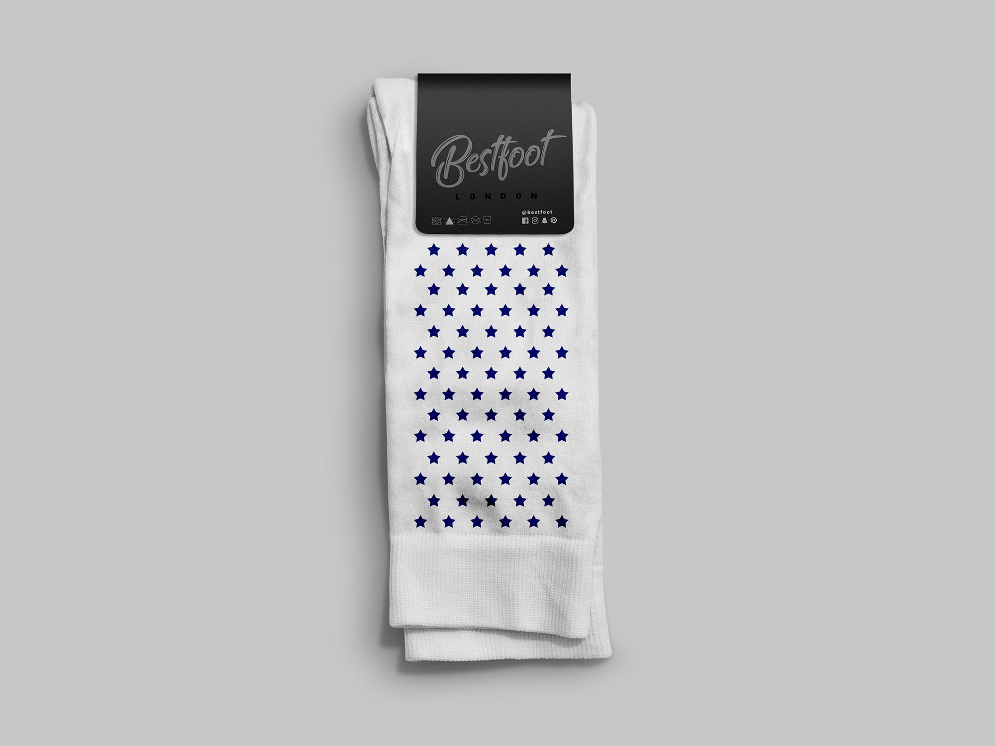 Download Pair of Socks PSD Mockup (Free) by Design Bolts