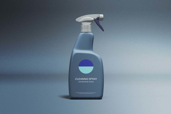 Cleaning Spray Mockup