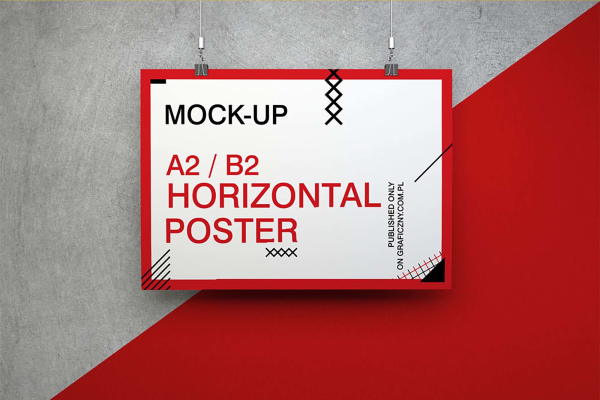 Vertical, Horizontal & Square Poster Mockups