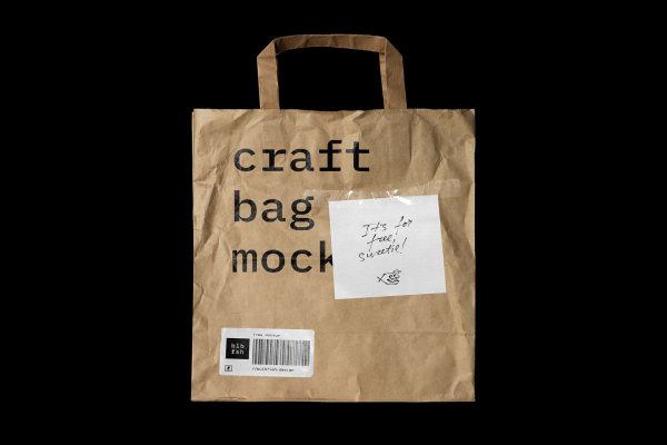 Craft Bag Mockup