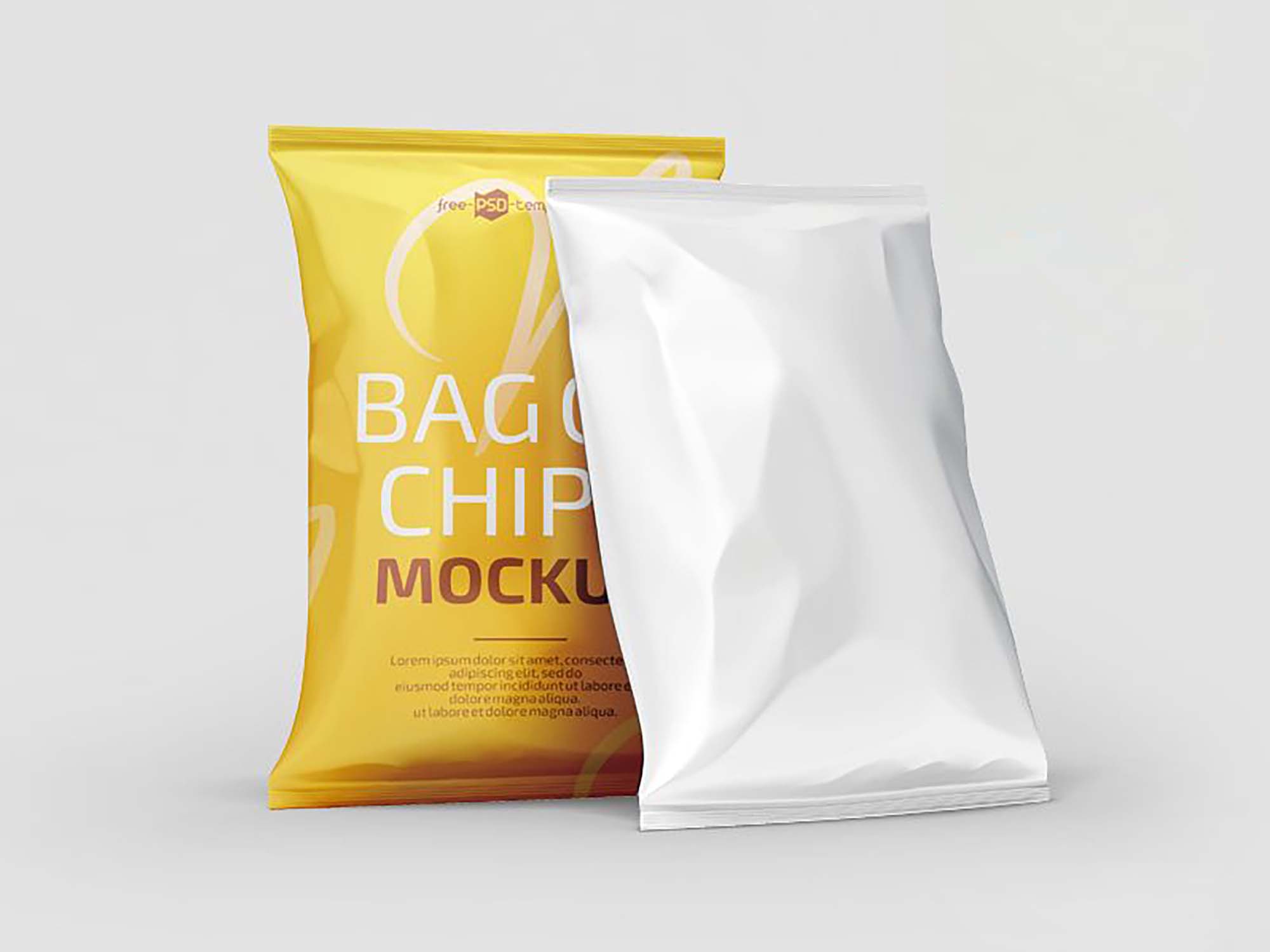Download Chips Bag PSD Mockup (Free) by Free PSD Templates