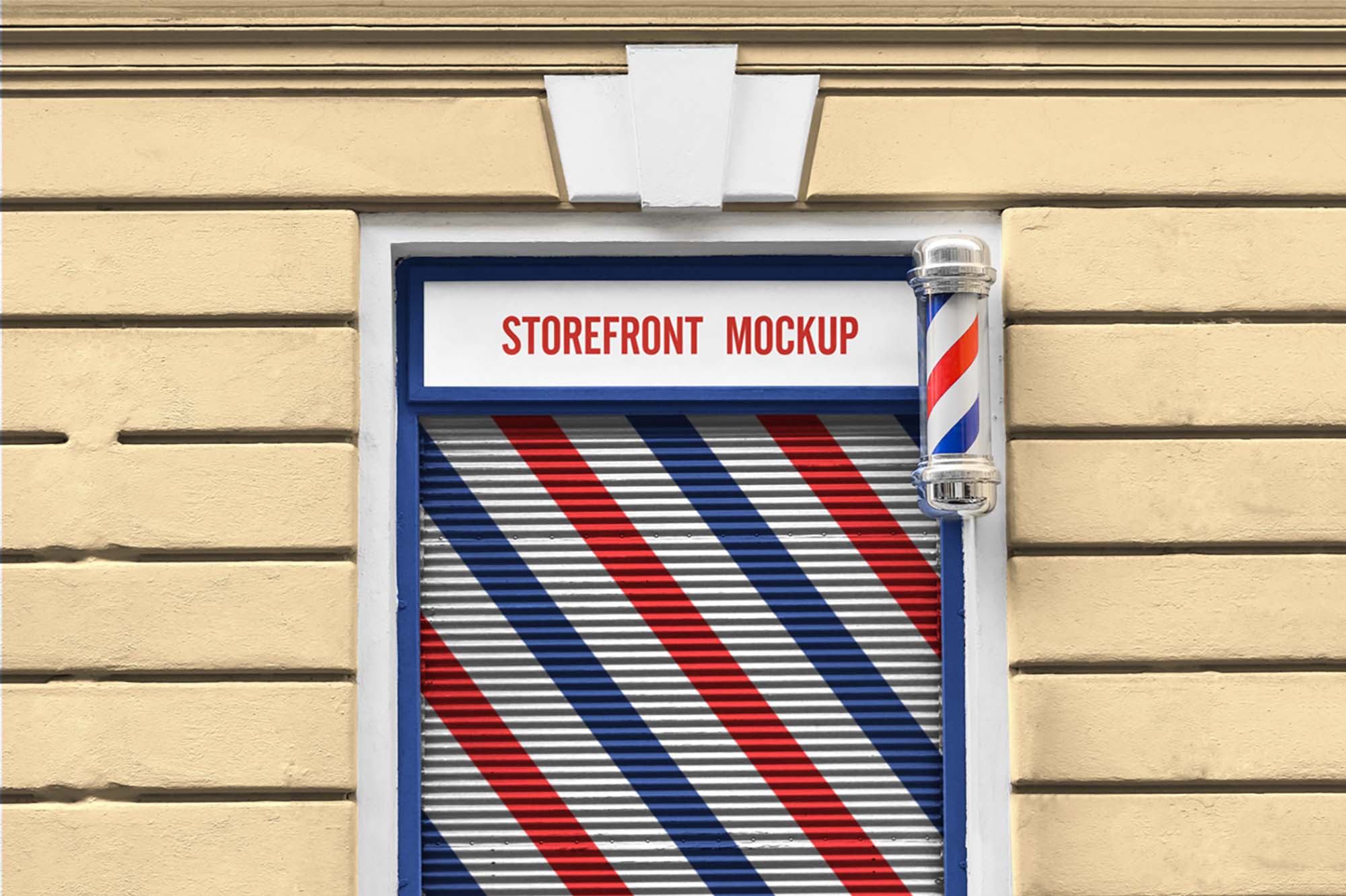 Storefront Psd Mockup Free By Mr Mockup