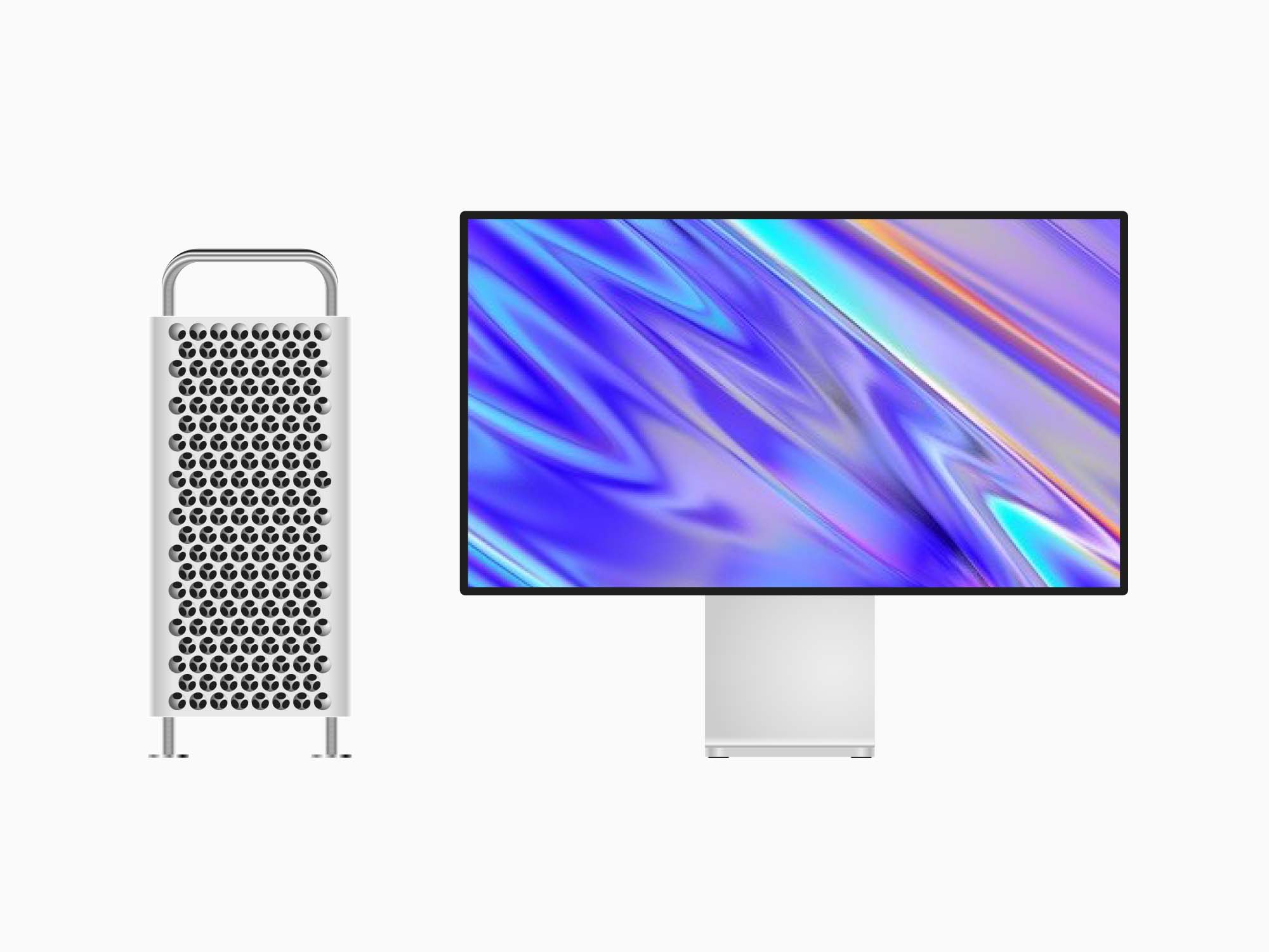 Mac Pro 2019 Vector Mockup