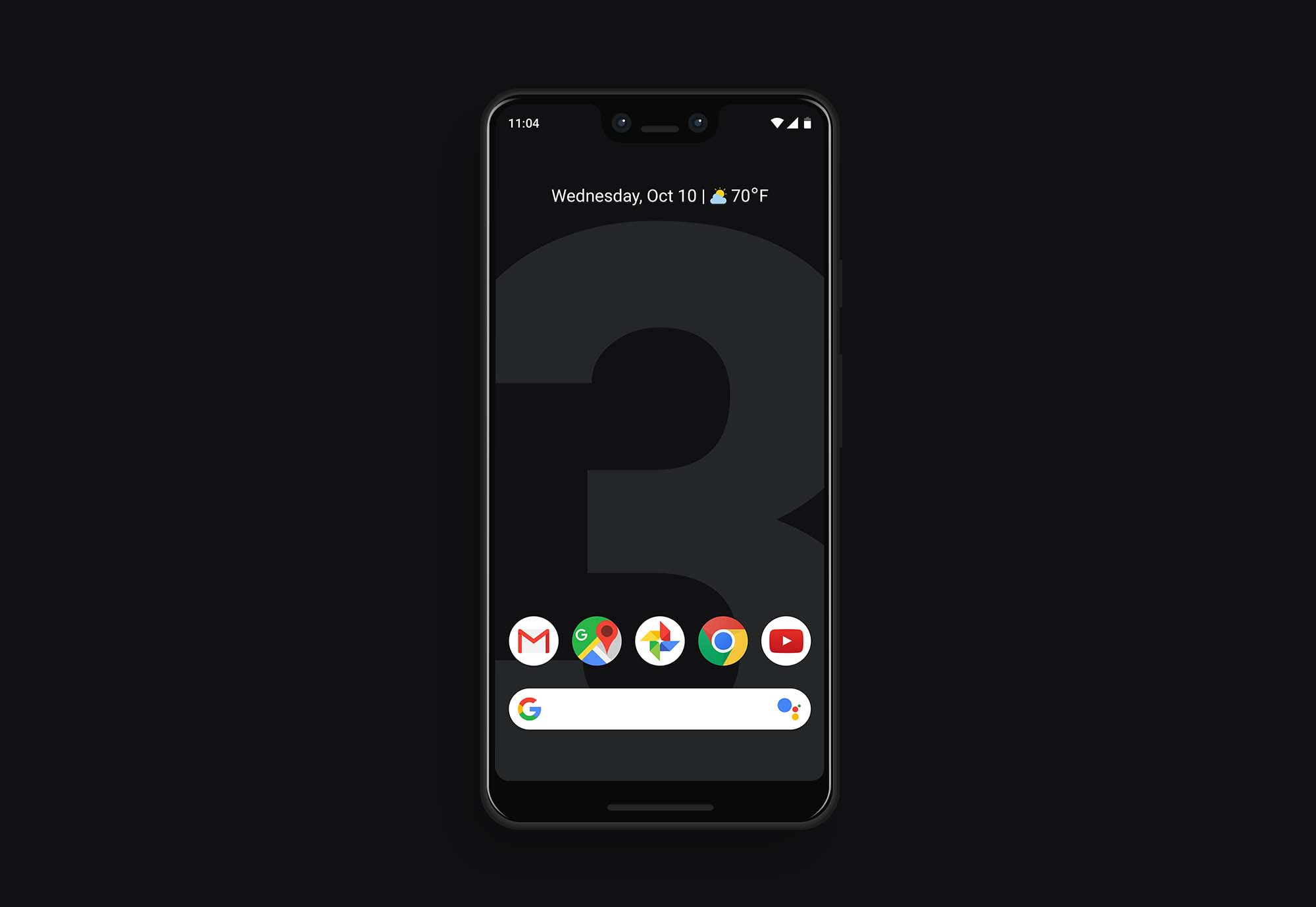 New Google Pixel 3 XL Mockup