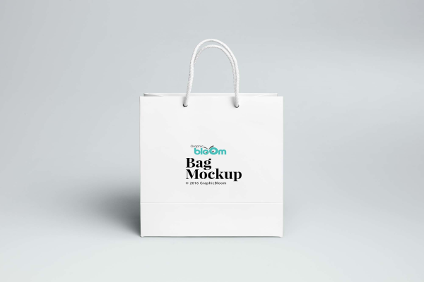 Download New Front Shopping Bag PSD Mockup (Free) by Graphic Pear