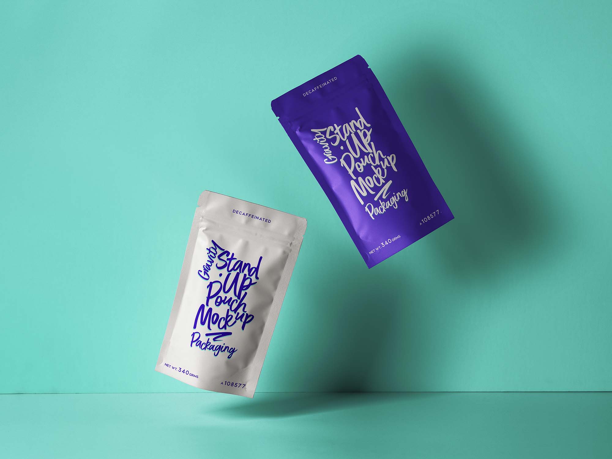 Stand-Up Pouch Packaging Mockup