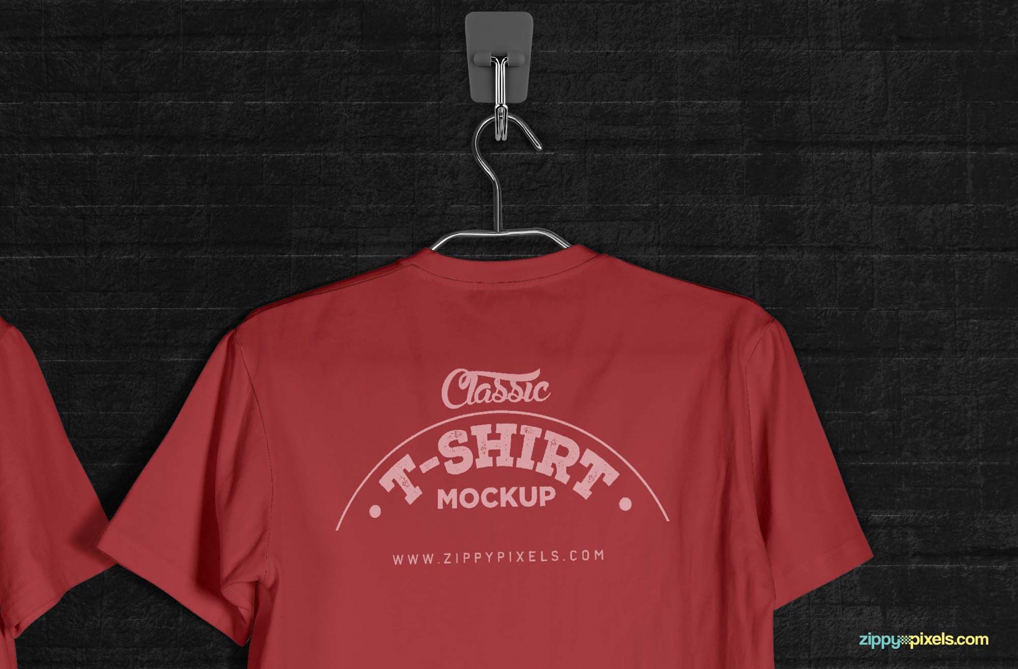 Download Vintage T-Shirt PSD Mockup (Free) by Zippy Pixels