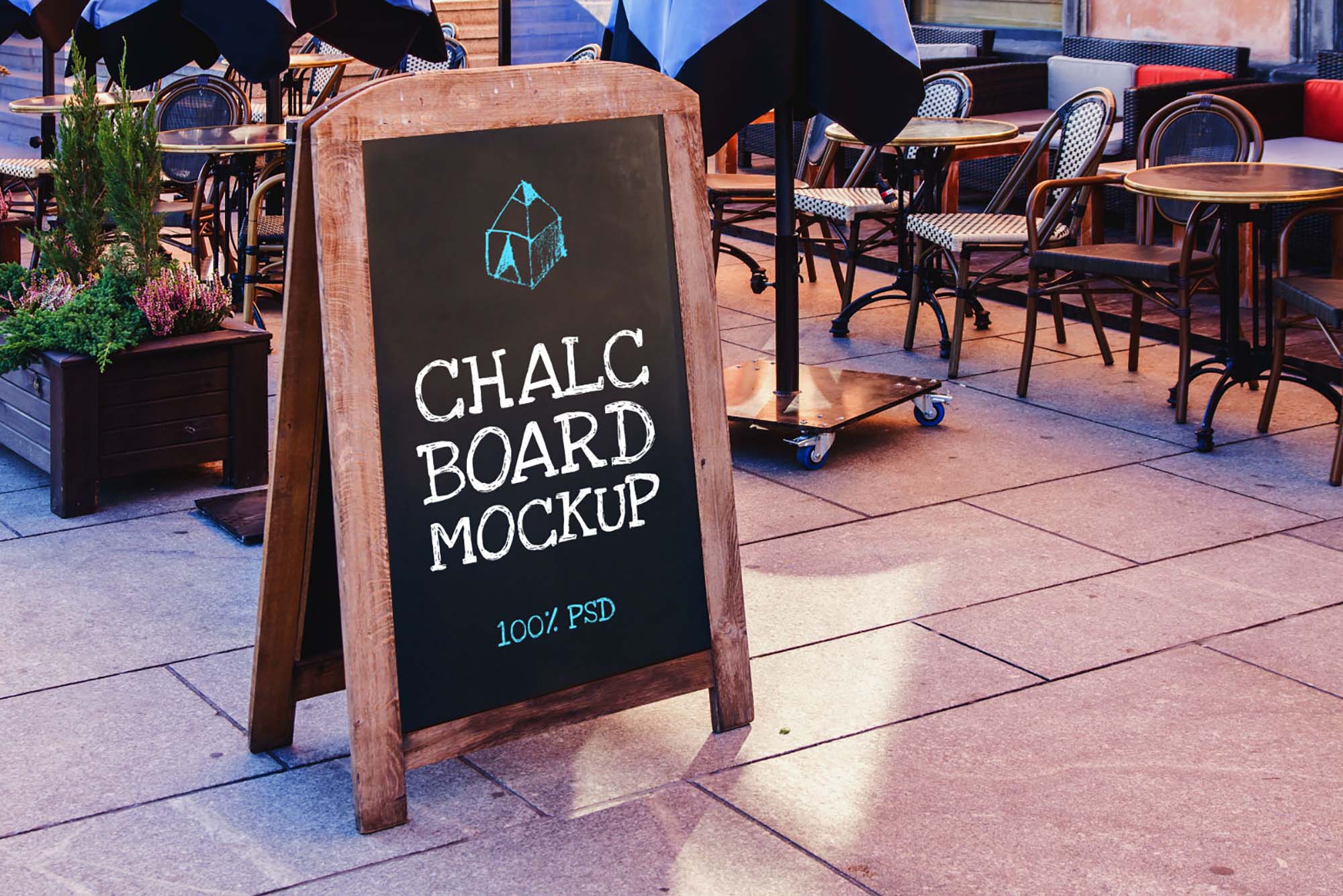 New Chalkboard Mockup