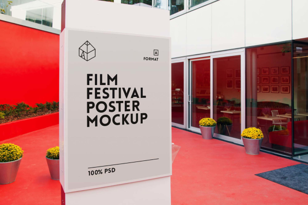 Film Festival Poster Mockup