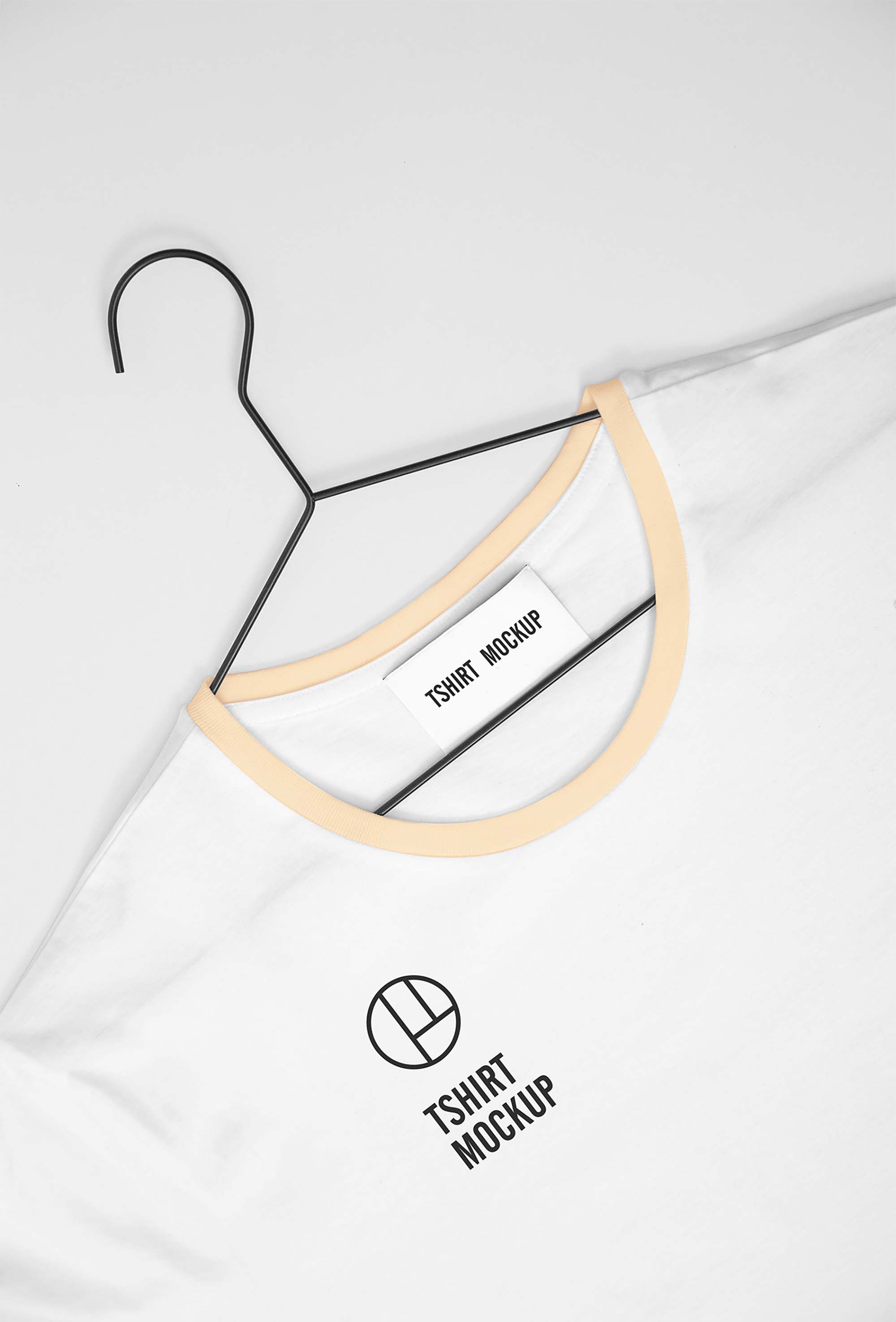 New White T-shirt Mockup