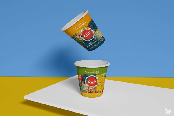 Brand Paper Cup Mockup