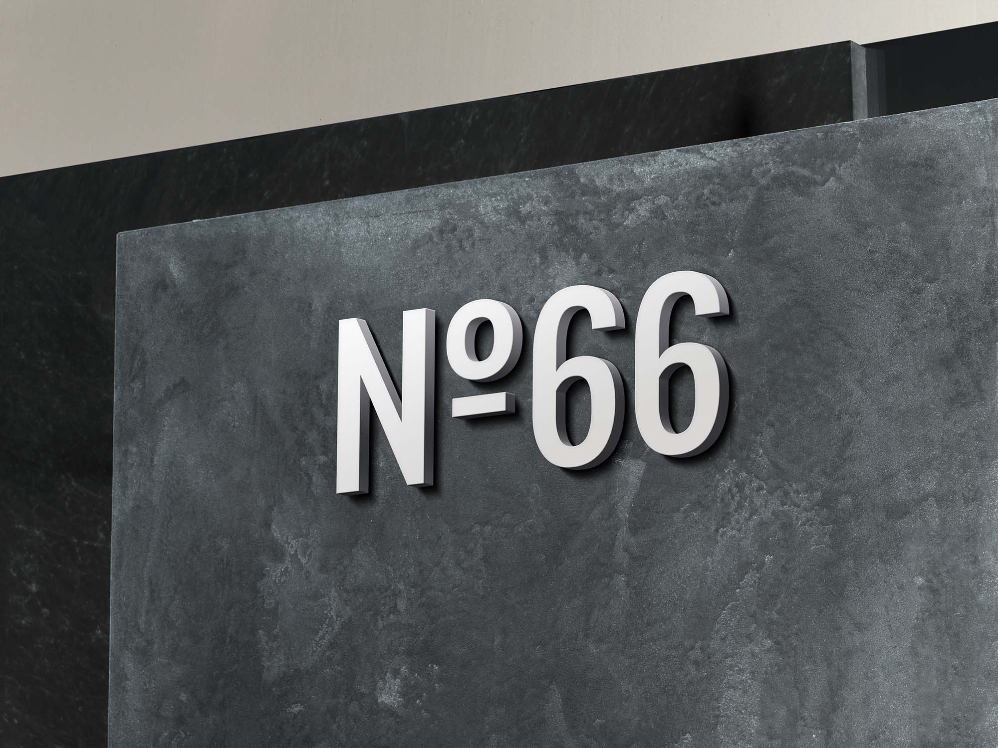 Download 3D Wall Logo PSD Mockup (Free) by Graphic Burger