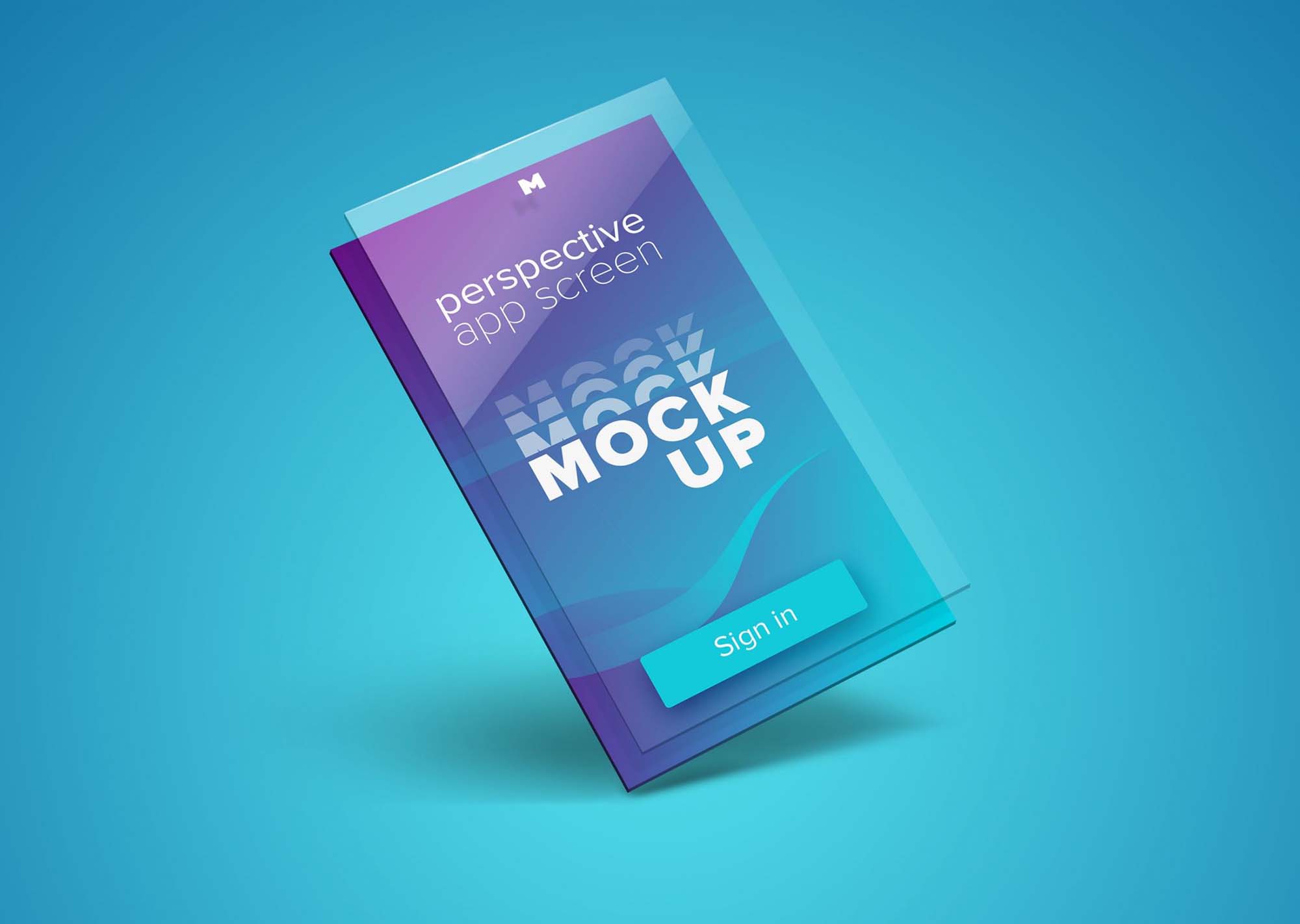 Download Perspective App Screen Psd Mockup Free By Original Mockups