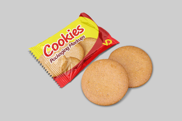 Cookies Packaging Mockup