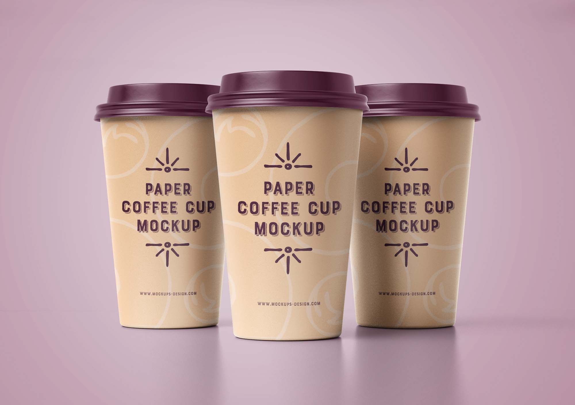 4 Coffee Paper Cup Mockups