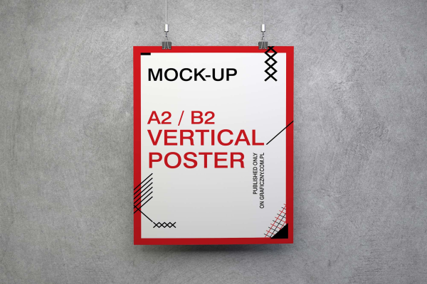Simple Poster Mockups
