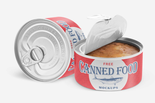Canned Food Mockups