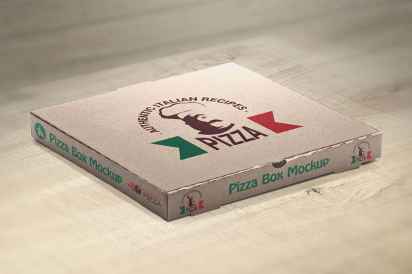 New Pizza Box Mockup