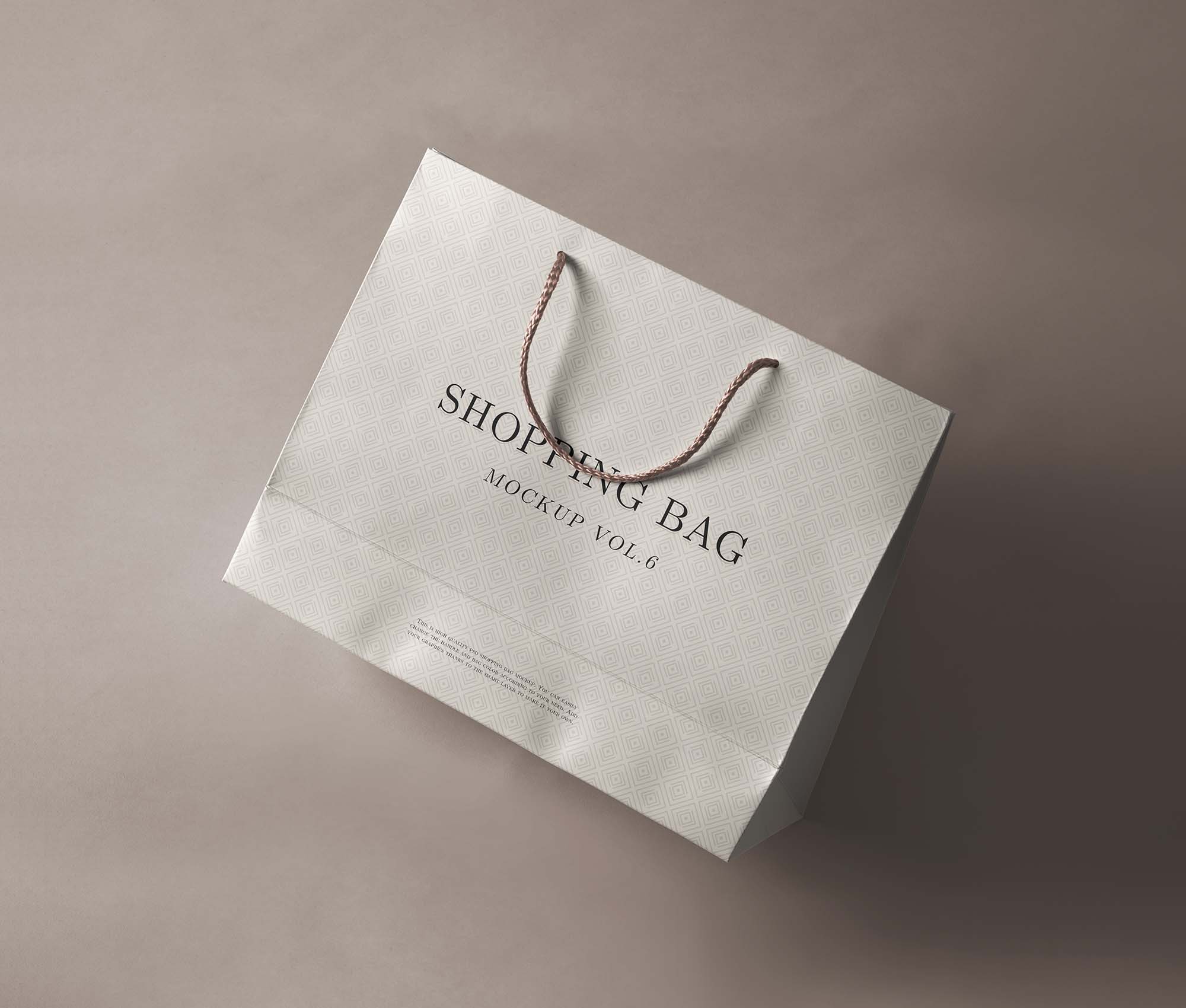 Download Photorealistic Shopping Bag PSD Mockup (Free) by Graphic Pear