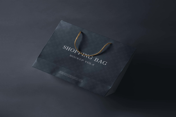Photorealistic Shopping Bag Mockup