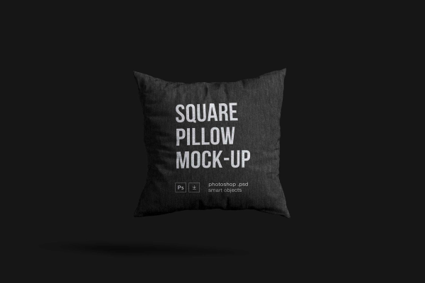 New Square Pillow Mockup