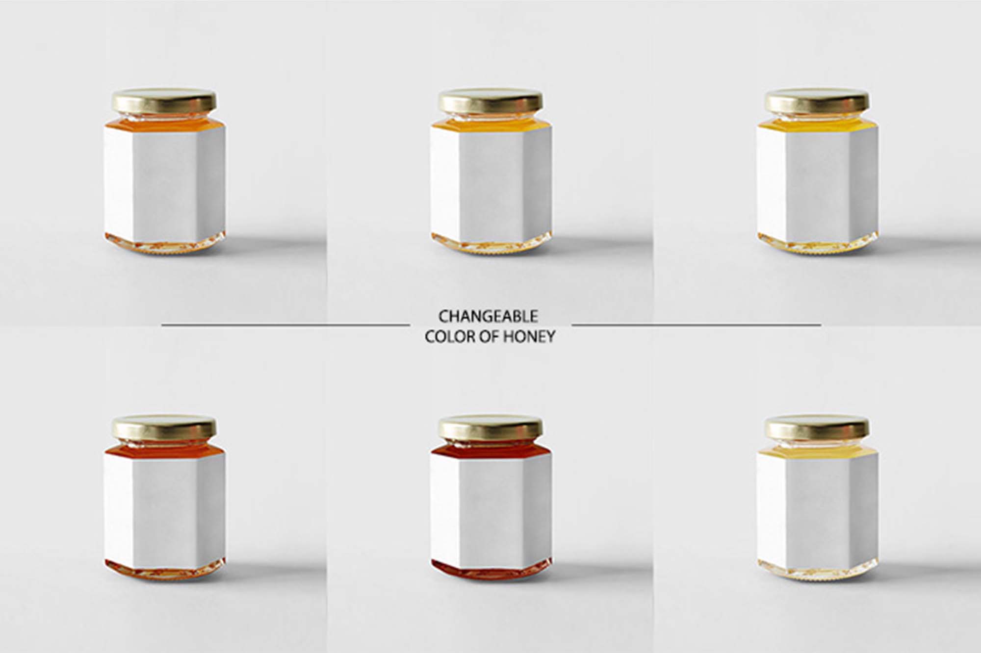 Download New Honey Jar PSD Mockup (Free) by Pixeden