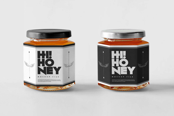 New Honey Jar Mockup