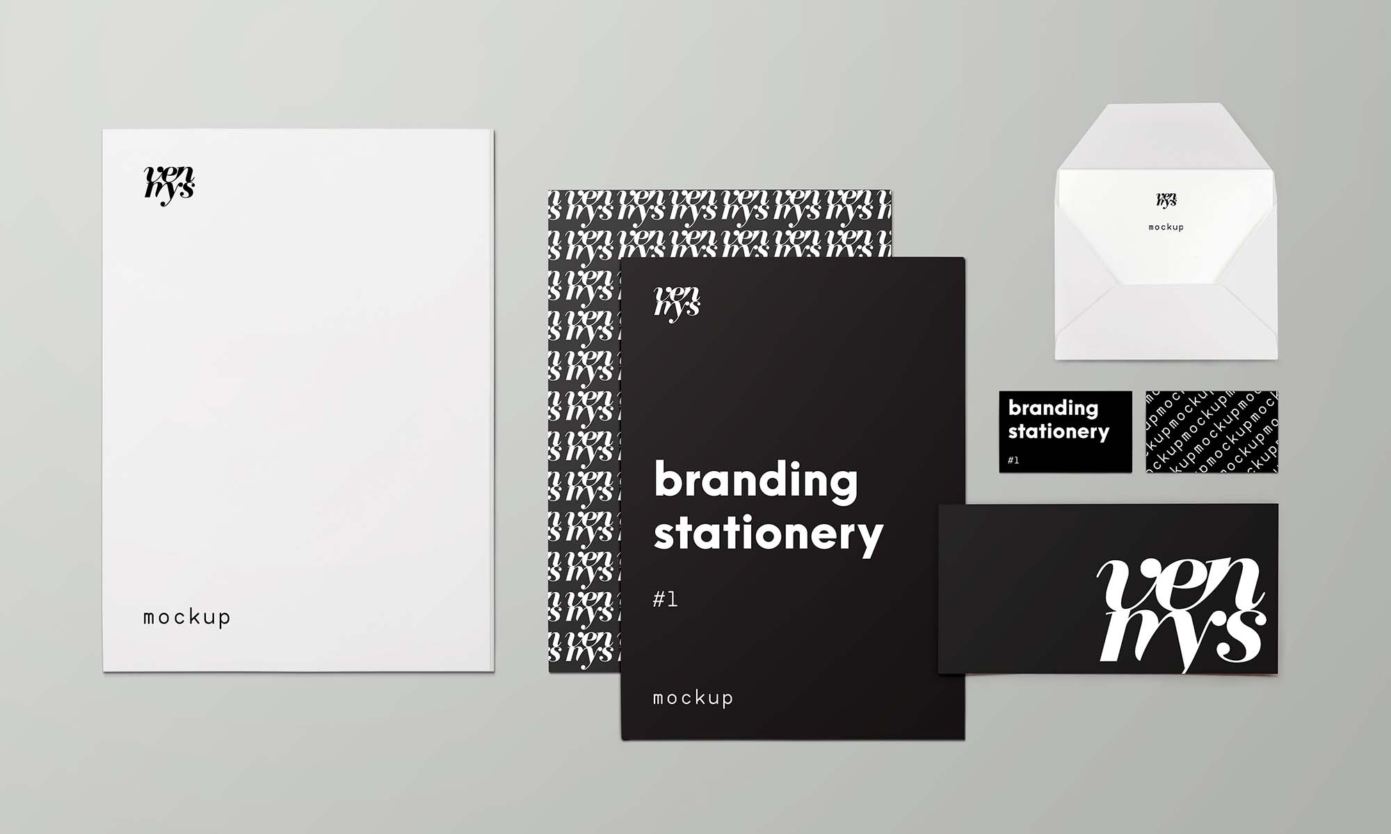 Branding Stationery Mockup