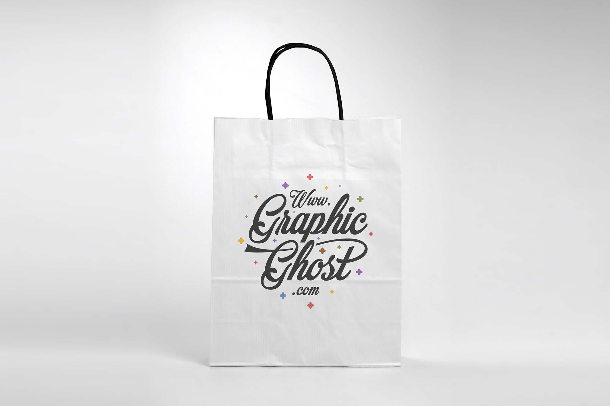 New Realistic Paper Bag PSD Mockup (Free) by Graphic Ghost