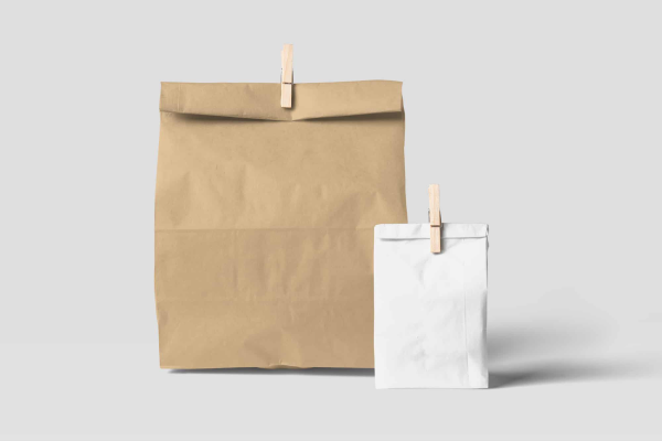 Paper Bags Mockup