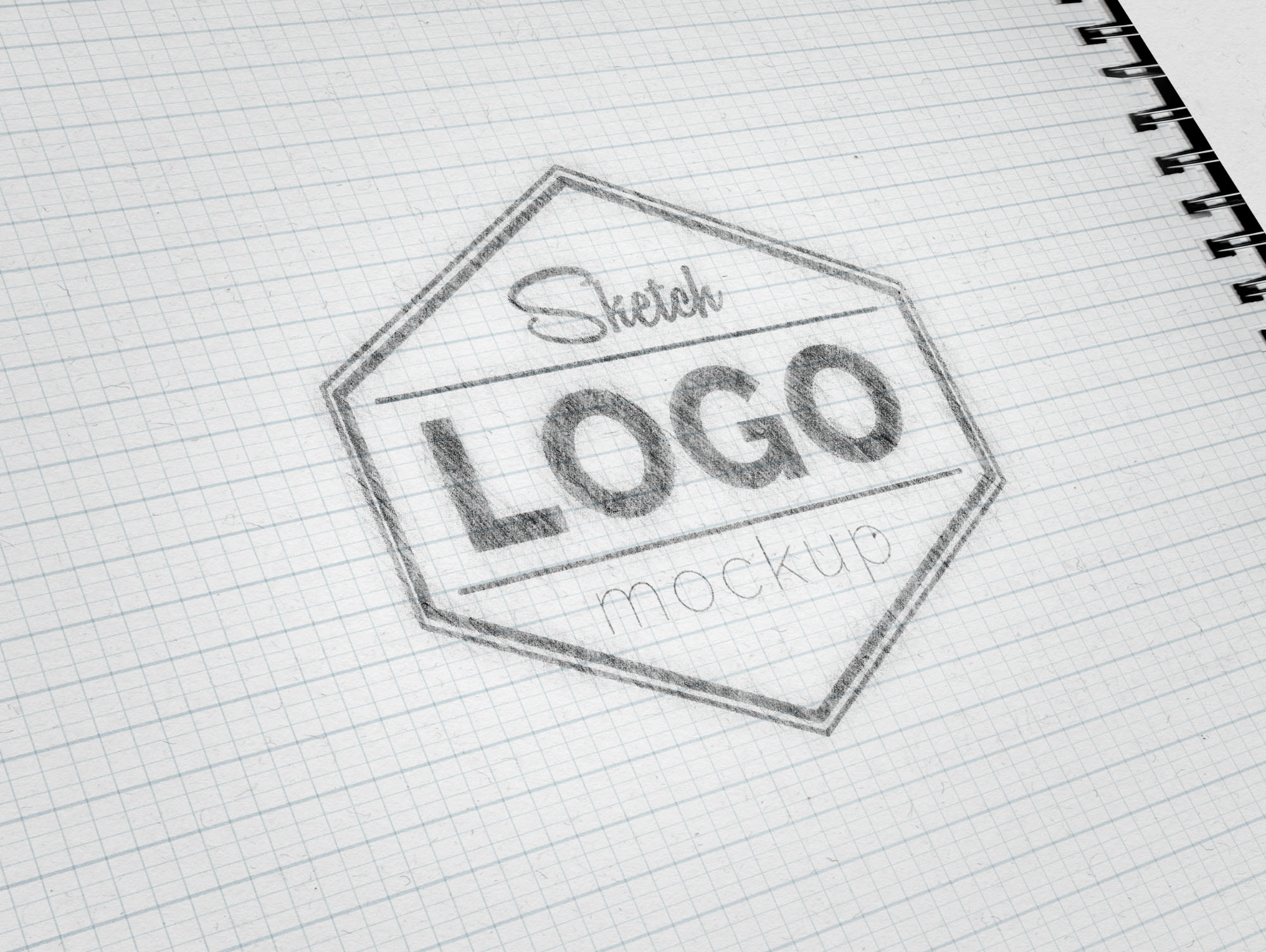Sketch Logo Mockup