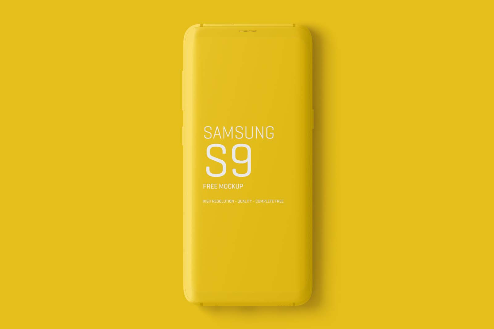 Samsung Galaxy S9 Mockup