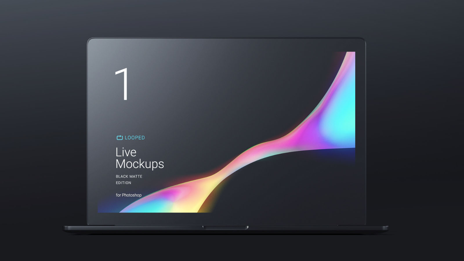 8 Black Matt Apple Device Mockups