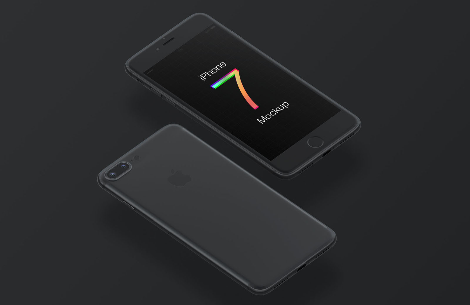 Different Color iPhone 7 Mockups