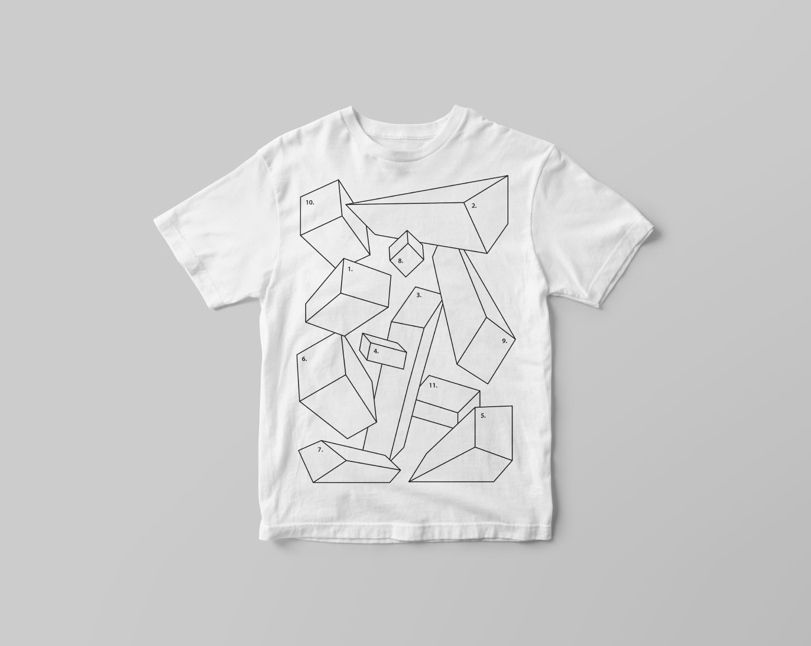 Simple Small Size T-Shirt Mockup