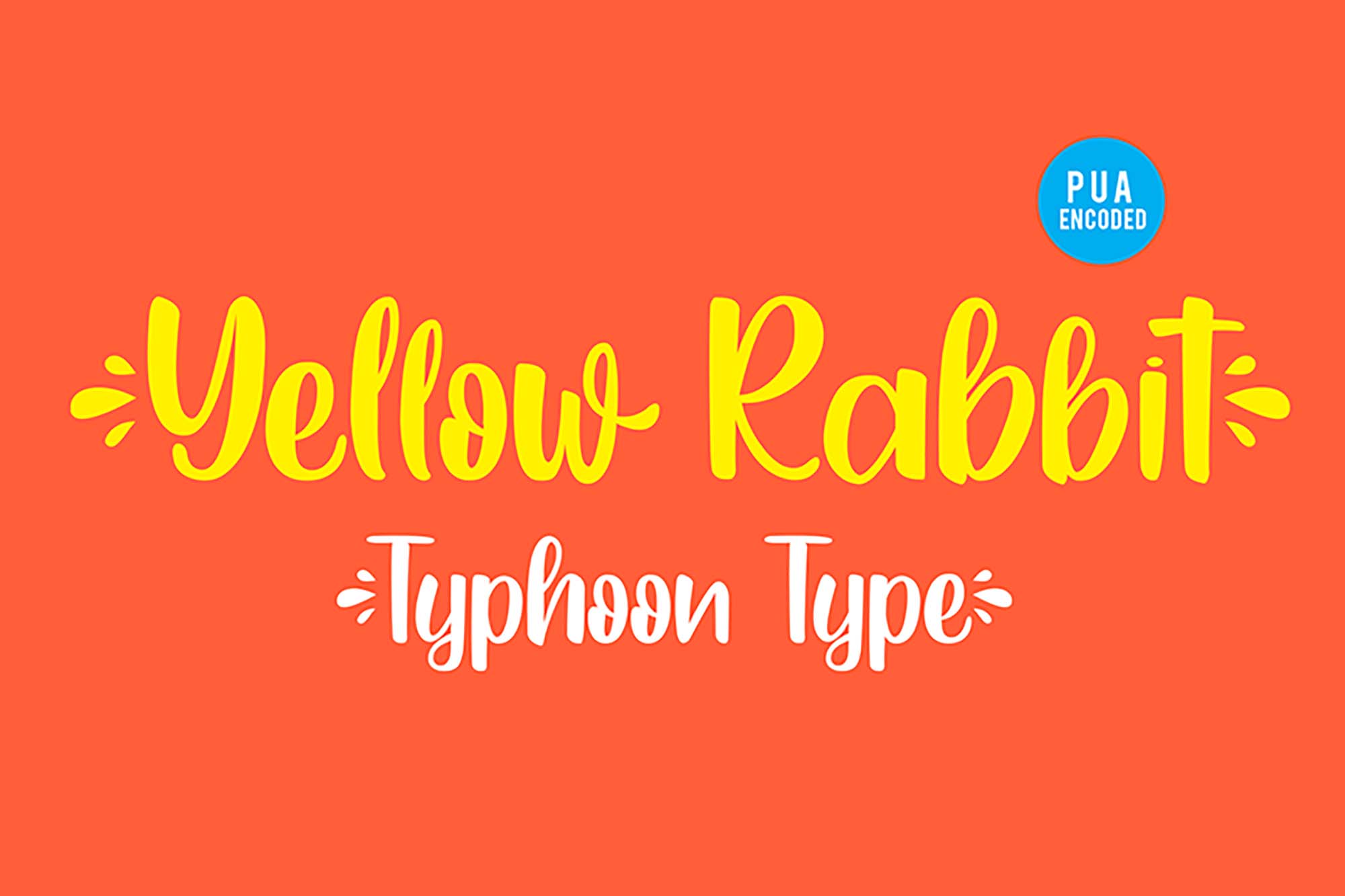Yellow Rabbit Handwritten Font