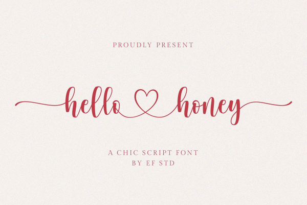 Hello Honey Script Font