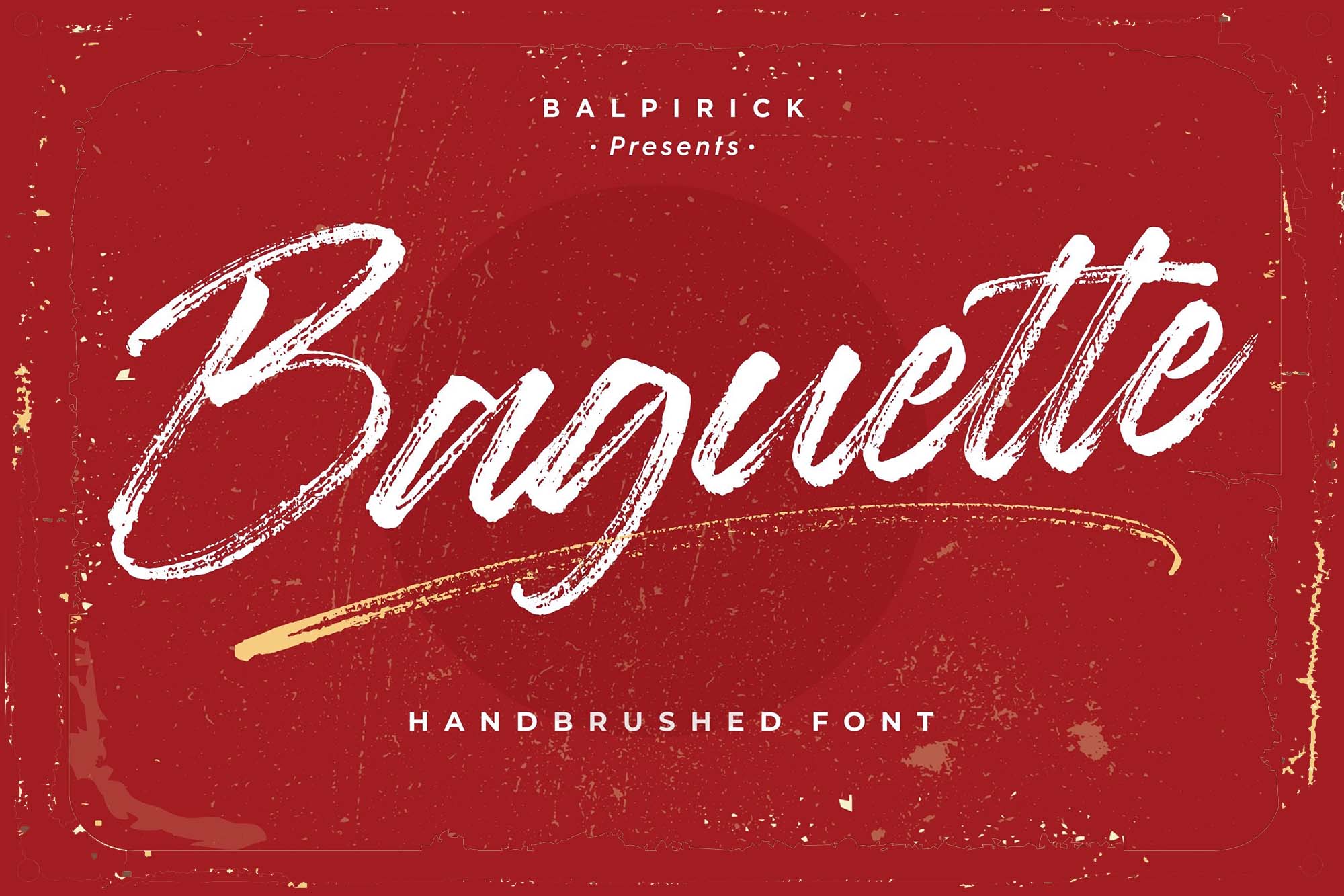 Baguette Brush Font