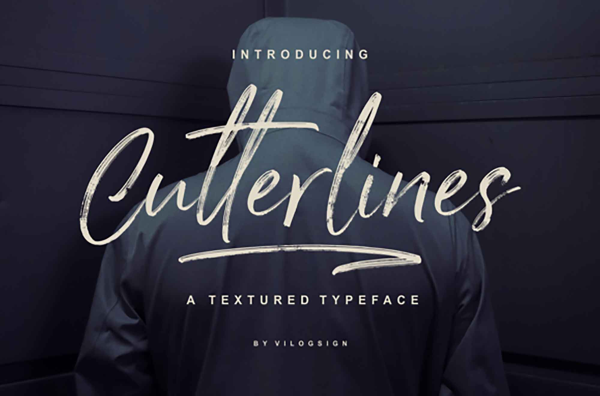 Cutterlines Brush Font