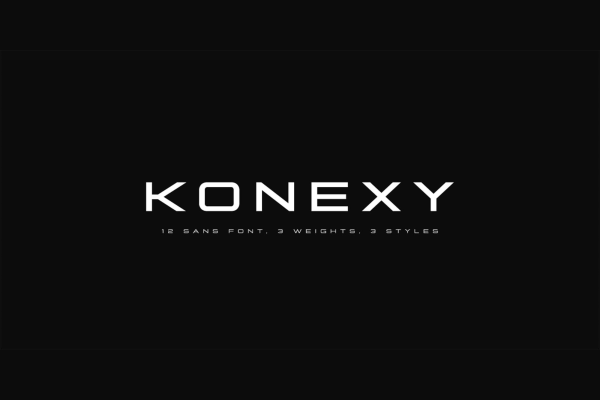 Konexy Font Family