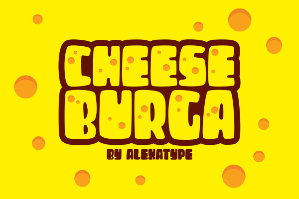 CheeseBurga Chubby Cute Font