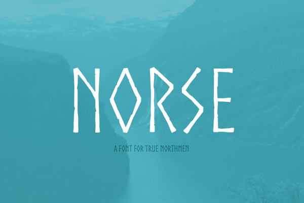 Norse Display Typeface
