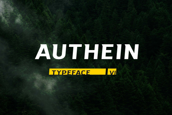 Authein Modern Font