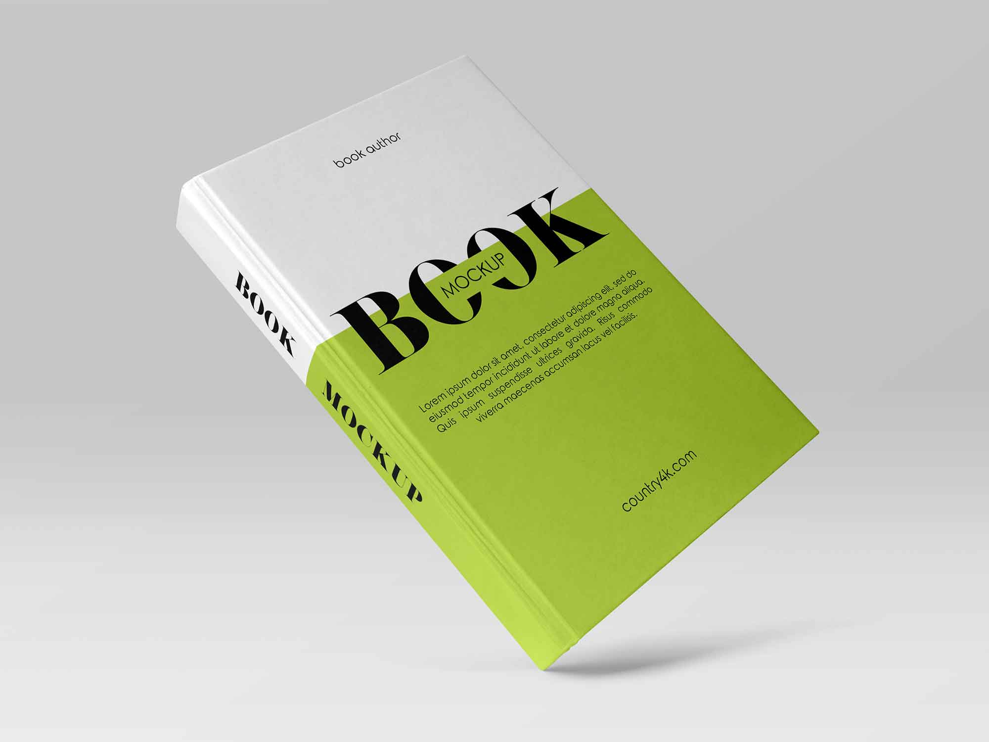 Two Hardcover Book Mockups