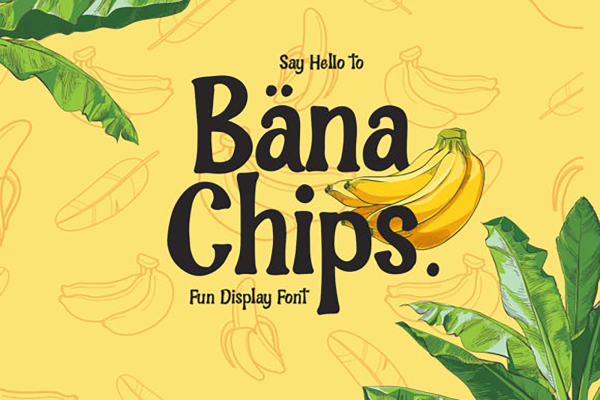 Chips Display Font