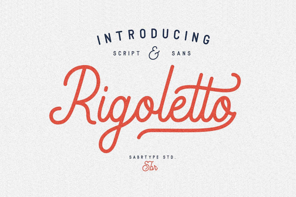 Branding Rigoletto Monoline Script Font