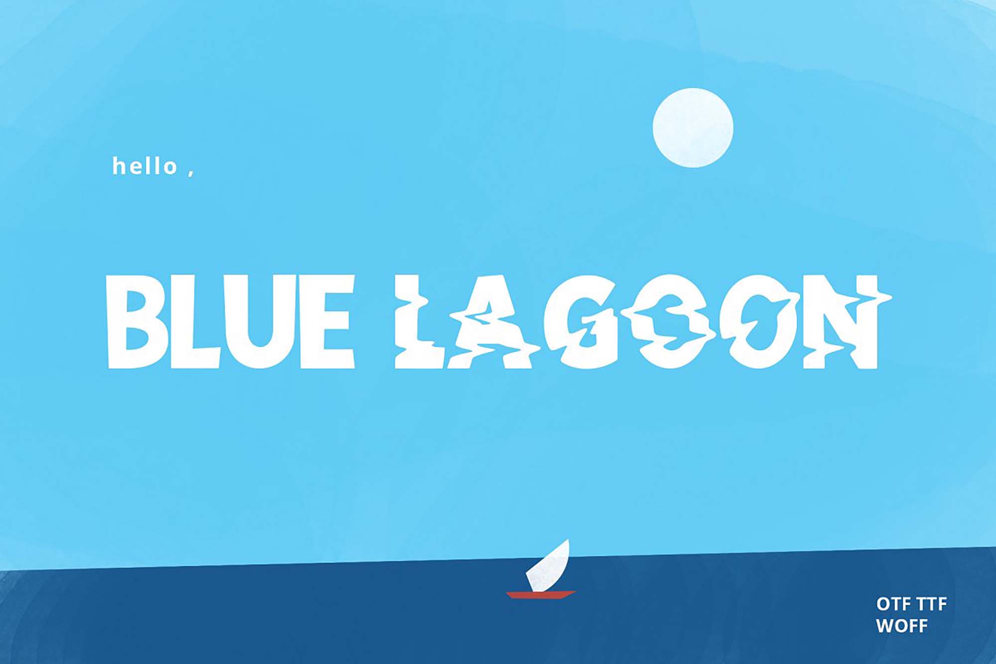 Blue Lagoon Font