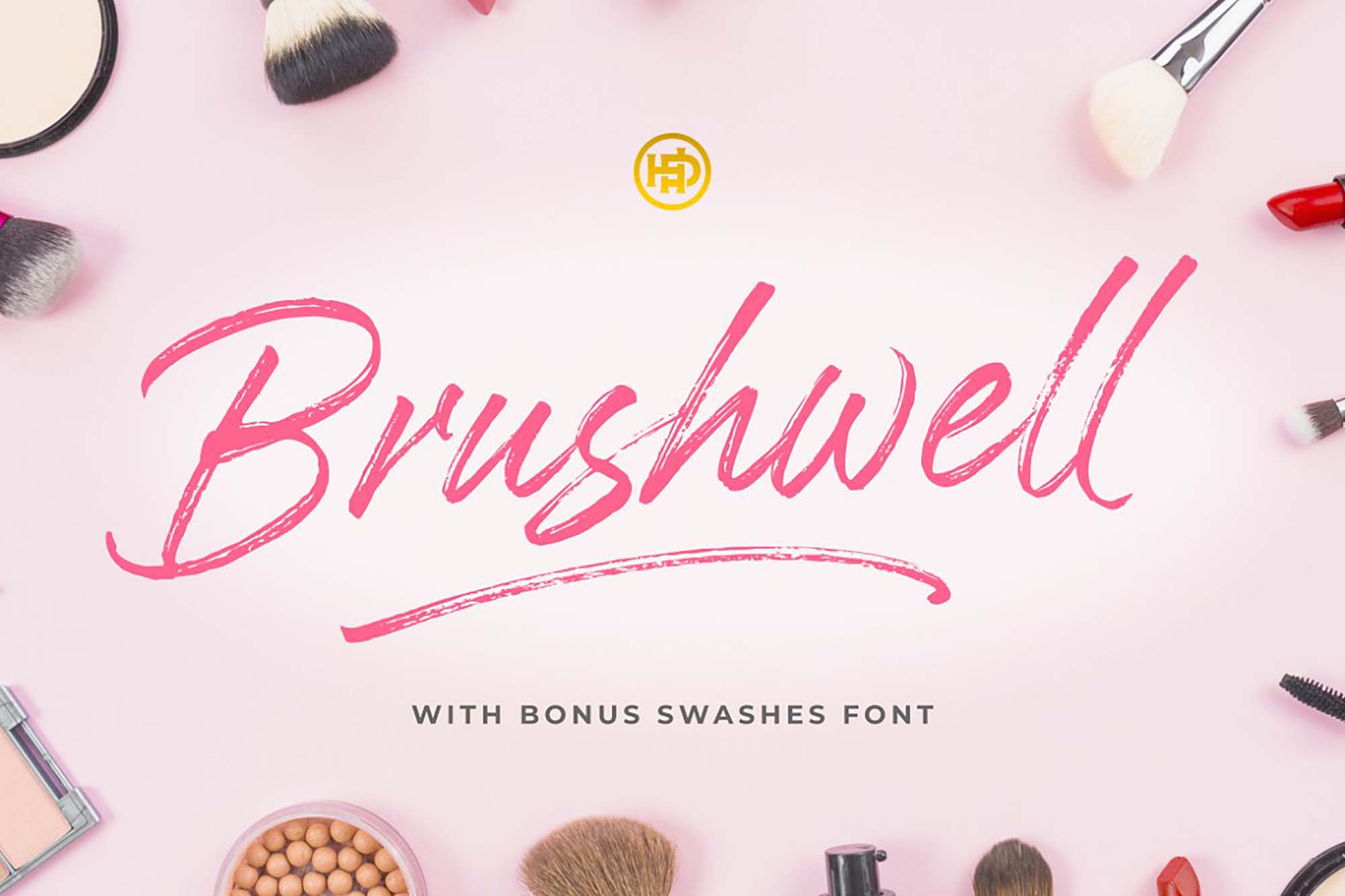 Brushwell Dry Brush Script Font