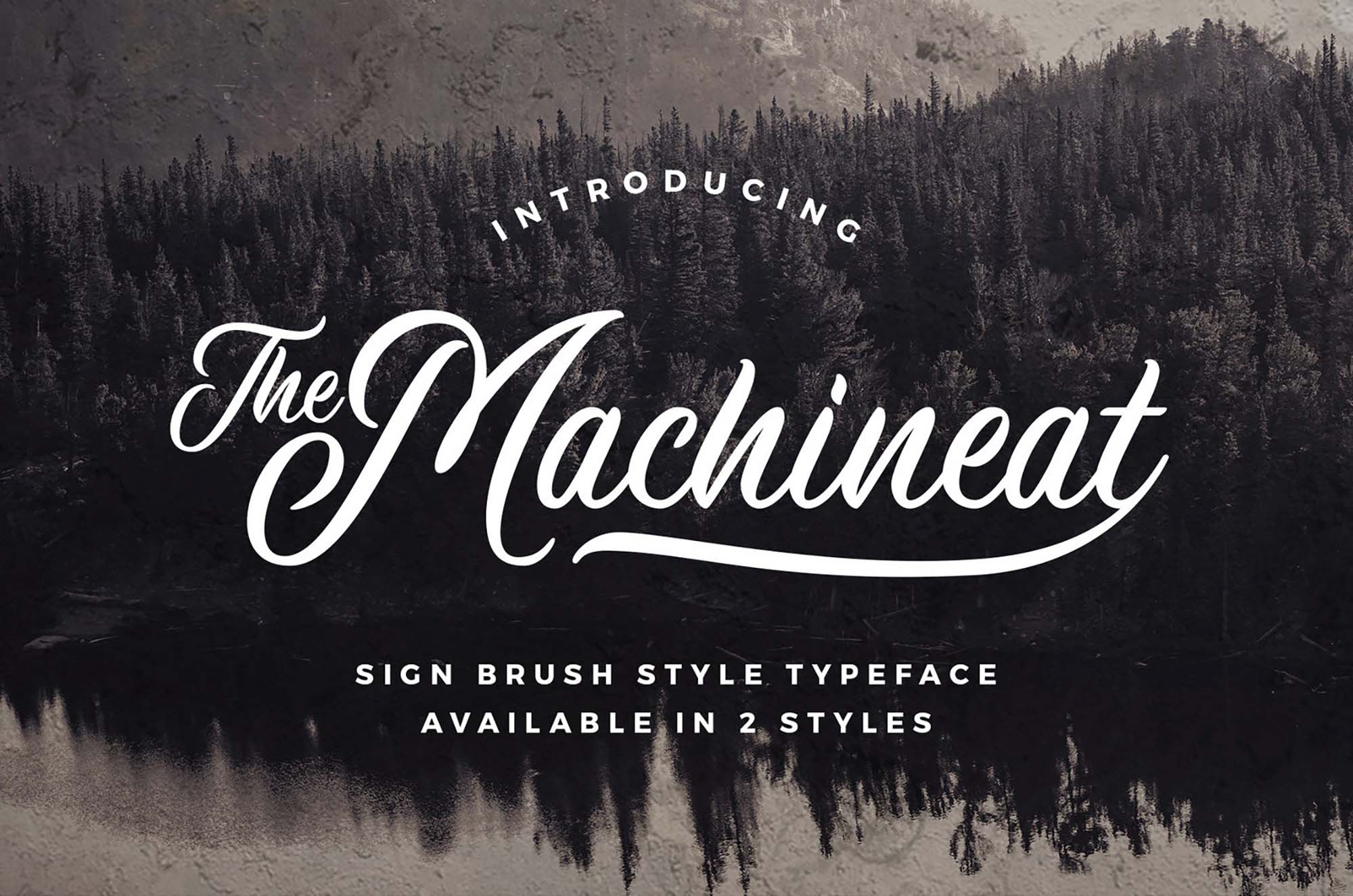 Machineat Script Font